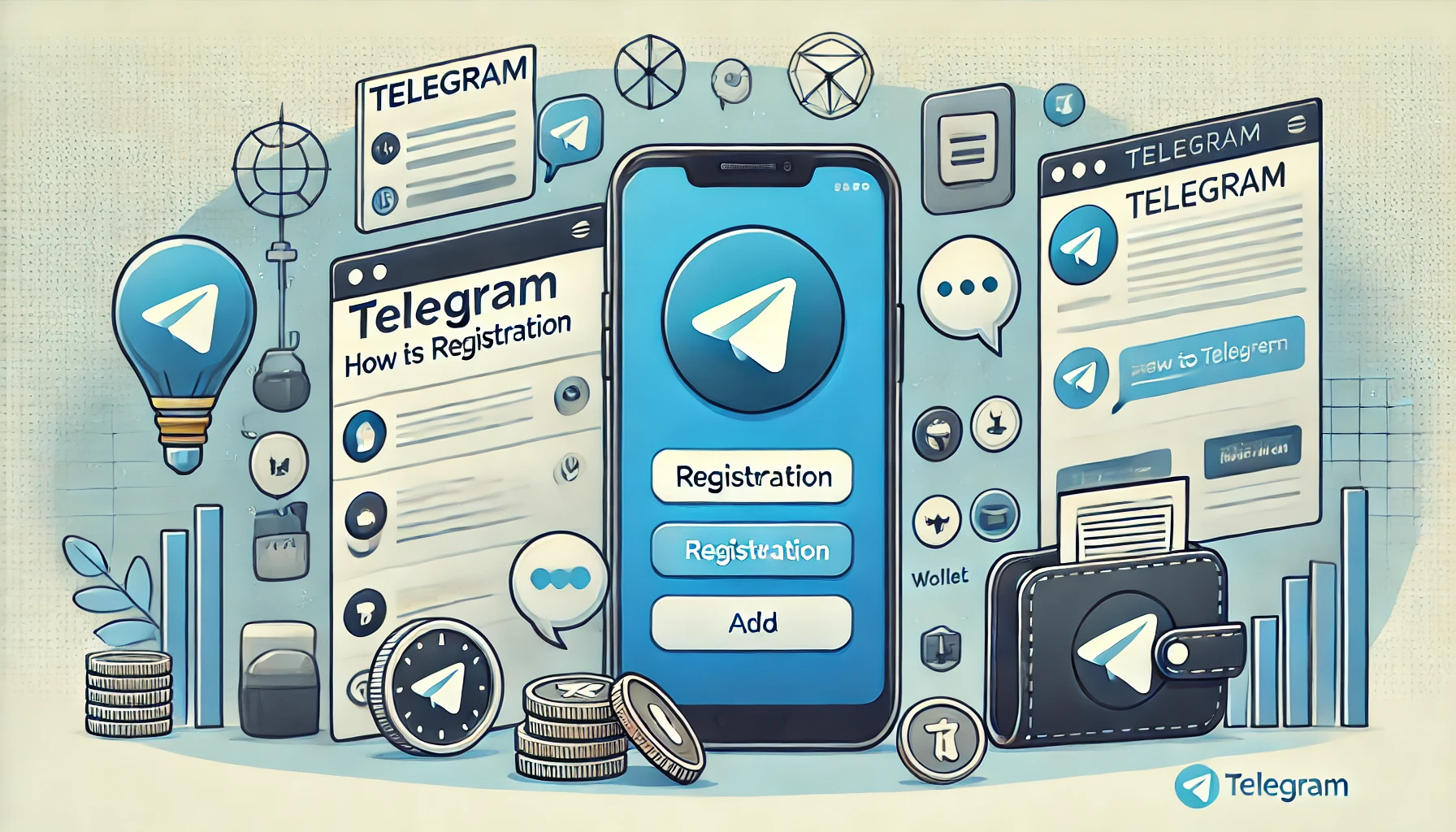Telegram （テレグラム）操作方法